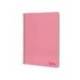 CUADERNO ESPIRAL MARCA LIDERPAPEL DIN A4 SMART TAPA BLANDA 80H 75GR CUADRO 4MM CON MARGEN COLOR ROSA