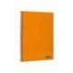 CUADERNO ESPIRAL MARCA LIDERPAPEL DIN A4 SMART TAPA BLANDA 80H 75GR CUADRO 4MM CON MARGEN COLOR NARANJA