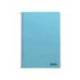 CUADERNO ESPIRAL MARCA LIDERPAPEL DIN A4 SMART TAPA BLANDA 80H 75GR CUADRO 4MM CON MARGEN COLOR CELESTE