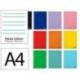 CUADERNO ESPIRAL MARCA LIDERPAPEL DIN A4 SMART TAPA BLANDA 80H 75GR PAUTA 3,5MM CON MARGEN COLORES SURTIDOS