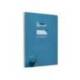 CUADERNO ESPIRAL MARCA LIDERPAPEL DIN A4 PAUTAGUIA TAPA DURA 80H 90 GR CUADRO PAUTADO 4MM COLOR AZUL