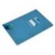 CUADERNO ESPIRAL MARCA LIDERPAPEL DIN A4 PAUTAGUIA TAPA DURA 80H 90 GR CUADRO PAUTADO 4MM COLOR AZUL