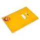 CUADERNO ESPIRAL MARCA LIDERPAPEL DIN A4 PAUTAGUIA TAPA DURA 80H 90 GR CUADRO PAUTADO 4MM COLOR AMARILLO