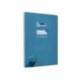 CUADERNO ESPIRAL MARCA LIDERPAPEL DI N A4 PAUTAGUIA TAPA BLANDA 80H 75 GR CUADRO PAUTADO 5MM COLOR AZUL