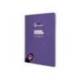 CUADERNO ESPIRAL MARCA LIDERPAPEL DI N A4 PAUTAGUIA TAPA BLANDA 80H 75 GR CUADRO PAUTADO 4MM COLOR LILA