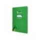 CUADERNO ESPIRAL MARCA LIDERPAPEL DI N A4 PAUTAGUIA TAPA BLANDA 80H 75 GR CUADRO PAUTADO 2,5MM COLOR VERDE