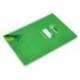 CUADERNO ESPIRAL MARCA LIDERPAPEL DI N A4 PAUTAGUIA TAPA BLANDA 80H 75 GR CUADRO PAUTADO 2,5MM COLOR VERDE