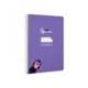 CUADERNO ESPIRAL MARCA LIDERPAPEL DI N A5 PAUTAGUIA TAPA DURA 80H 90 GR CUADRO PAUTADO 4MM COLOR LILA
