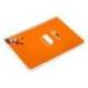 CUADERNO ESPIRAL MARCA LIDERPAPEL DI N A5 PAUTAGUIA TAPA BLANDA 40H 75 GR CUADRO PAUTADO 4MM COLOR NARANJA