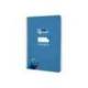 CUADERNO ESPIRAL MARCA LIDERPAPEL DI N A5 PAUTAGUIA TAPA BLANDA 40H 75 GR CUADRO PAUTADO 4MM COLOR AZUL