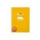CUADERNO ESPIRAL MARCA LIDERPAPEL DI N A5 PAUTAGUIA TAPA BLANDA 40H 75 GR CUADRO PAUTADO 4MM COLOR AMARILLO