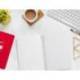 CUADERNO ESPIRAL MARCA LIDERPAPEL DI N A5 PAUTAGUIA TAPA BLANDA 40H 75 GR CUADRO PAUTADO 3MM COLOR ROJO