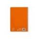 CUADERNO ESPIRAL MARCA LIDERPAPEL DI N A5 PAUTAGUIA TAPA BLANDA 40H 75 GR CUADRO PAUTADO 3MM COLOR NARANJA