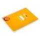 CUADERNO ESPIRAL MARCA LIDERPAPEL DI N A5 PAUTAGUIA TAPA BLANDA 40H 75 GR CUADRO PAUTADO 3MM COLOR AMARILLO