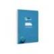 CUADERNO ESPIRAL MARCA LIDERPAPEL DI N A5 PAUTAGUIA TAPA BLANDA 40H 75 GR CUADRO PAUTADO 2,5MM COLOR AZUL