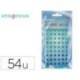 PEGATINAS MARCA IMAGINOVO GEMAS VERDES Y AZULES BRILLANTES CON RELIEVE PARA TODAS SUPERFICIES 190X105 MM EN