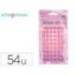 PEGATINAS MARCA IMAGINOVO GEMAS ROSAS Y MORADAS BRILLANTES CON RELIEVE PARA TODAS SUPERFICIES 190X105 MM EN