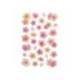 PEGATINAS MARCA IMAGINOVO FLORES ROSAS DE PAPEL 190X104 MM EN BLISTER