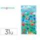 PEGATINAS IMAGINOVO KIDS DINOSAURIOS GOMA EVA 190X105 MM EN BLISTER
