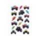 PEGATINAS MARCAS IMAGINOVO KIDS CARRERAS GOMA EVA 190X105 MM EN BLISTER