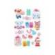PEGATINAS MARCA IMAGINOVO DULCES MAGIC DREAMS CON RELIEVE 210X130 MM EN BLISTER