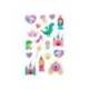 PEGATINAS MARCA IMAGINOVO PRINCESAS MAGIC DREAMS PVC 190X105 MM EN BLISTER