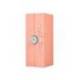 PLUMA MARCA BELIUS BELLA ALUMINIO COLOR ROSA DISEÑO PLATEADO RELIEVE TINTA AZUL CAJA DE DISEÑO