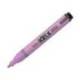 ROTULADOR MARCA LIDERPAPEL ACRYLIC BASE AGUA TODO TIPO DE SUPERFICIE PUNTA REDONDA 3 MM LILA