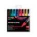 ROTULADOR MARCA UNI POSCA PC-5M/8C MARCADOR DE PINTURA PUNTA CONICA 1,8-2,5 MM ESTUCHE DE 8 UNIDADES COLORES BASICOS