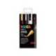 ROTULADOR MARCA UNI POSCA PC-5M/4C MARCADOR DE PINTURA PUNTA CONICA 1,8-2,5 MM GSWB ESTUCHE DE 4 UNIDADES