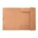 CARPETA MARCA LIDERPAPEL GOMAS DIN A4+ COLOR KRAFT MARRON CARTULINA