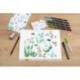 SET WATERCOLORING MARCA TOMBOW GREENERY 9 PIEZAS