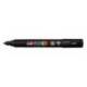 ROTULADOR MARCA UNI POSCA PC-5M MARCADOR DE PINTURA PUNTA CONICA 1,8-2,5 MM NEGRO