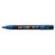 ROTULADOR MARCA UNI POSCA PC-3M MARCADOR DE PINTURA PUNTA CONICA 0,9-1,3 MM AZUL