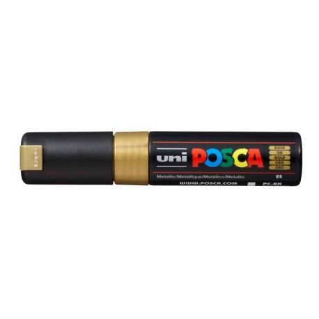ROTULADOR MARCA UNI POSCA PC-8K ORO METALICO