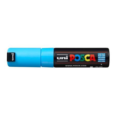 ROTULADOR MARCA UNI POSCA PC-8K AZUL CLARO