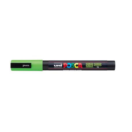 ROTULADOR MARCA UNI POSCA PC-3M VERDE MANZANA