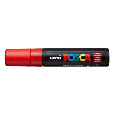 ROTULADOR MARCA UNI POSCA 15 MM PC-17K ROJO