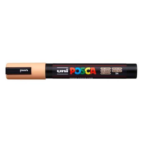ROTULADOR MARCA UNI POSCA 1,8 - 2,5 MM PC-5M NARANJA CLARO
