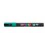 ROTULADOR MARCA UNI POSCA 0,9 - 1,3 MM PC-3M ESMERALDA