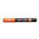ROTULADOR MARCA UNI POSCA 0,7 MM PC-1M NARANJA