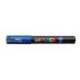 ROTULADOR MARCA UNI POSCA 0,7 MM PC-1M AZUL
