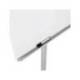 Pizarra Blanca Magnetica Movil con ruedas 68x104 Rocada