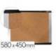 PIZARRA CORCHO MODELOS BI-OFFICE INKA RECICLADO MARCO DE ALUMINIO 580X450 CM
