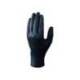 GUANTES DE NITRILO MARCA DELTAPLUS QUIMICO DESECHABLE NO EMPOLVADO TALLA 6/7 COLOR NEGRO CAJA DE 100 UNIDADES