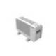 RADIADOR MARCA BLAUPUNKT MINI 900W DOS NIVELES POTENCIA PROTECCION SOBRECALENTAMIENTO COLOR BLANCO