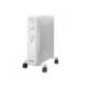 RADIADOR DE ACEITE MARCA BLAUPUNKT 2000W 9 ELEMENTOS CALORIFICOS PROTECCION SOBRECALENTAMIENTO CON RUEDAS COLOR BLANCO