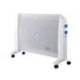 RADIADOR MARCA BLAUPUNKT 2000W DOS NIVELES POTENCIA PROTECCION SOBRECALENTAMIENTO CON RUEDAS COLOR BLANCO
