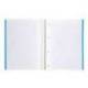 CUADERNO ESPIRAL MARCA LIDERPAPEL A5 MICRO WITTY TAPA DURA 120H 90GR CUADRO 5MM 5 BANDAS 6 TALADROS COLORES SURTIDOS
