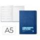 AGENDA ESCOLAR ANTARTIK 25-26 ENCUADERNADA GO! SIMIL PIEL AZUL OSCURO SEMANA VISTA DIN A5 BILINGÜE PAPEL FSC 80 GR